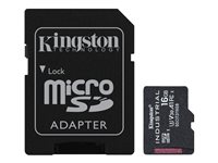 Kingston Technology Industrial 16 Go MicroSDHC UHS-I Classe 10 Kingston Technology Industrial 16 Go MicroSDHC UHS-I Classe 10