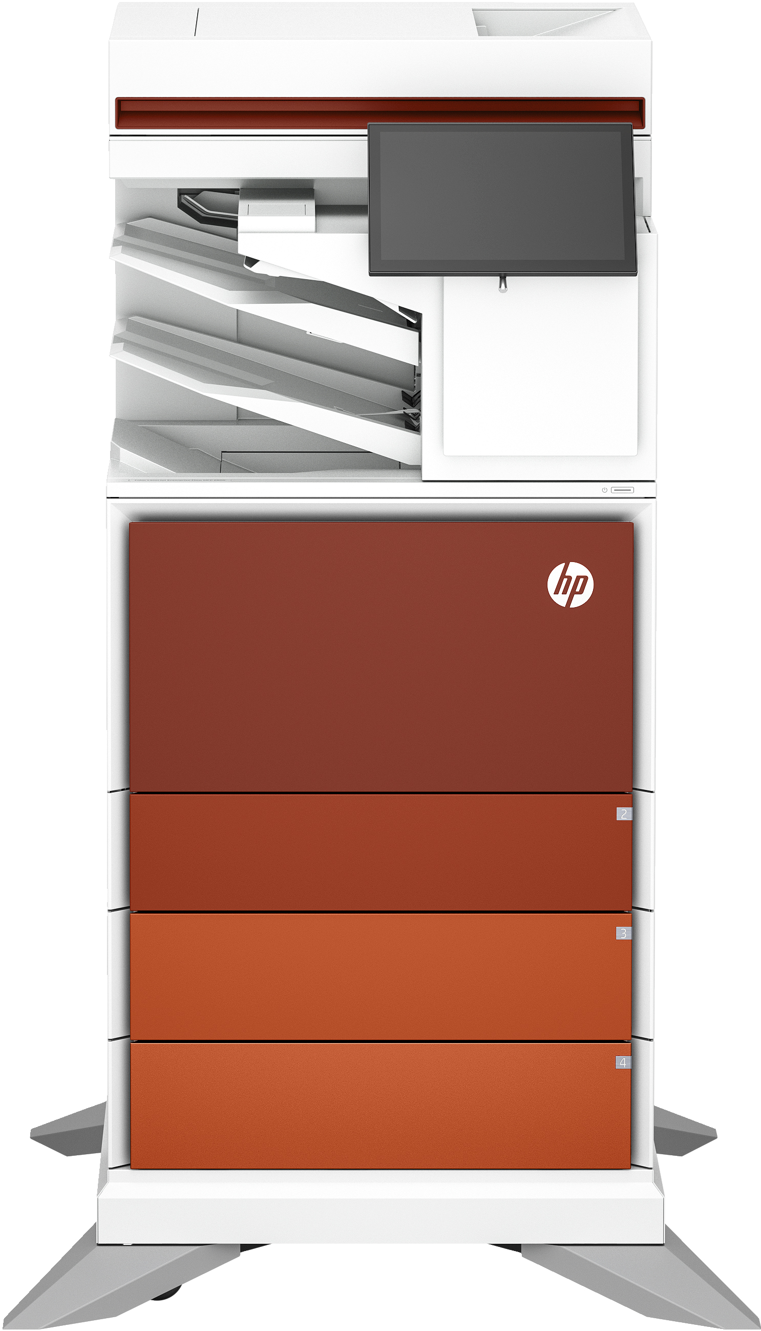 HP LaserJet Imprimante multifonction Color Enterprise Flow 6800zfsw, Impression, copie, scan, fax, Flow. Écran tactile. Agrafage. Cartouche TerraJet HP LaserJet Imprimante multifonction Color Enterprise Flow 6800zfsw, Impression, copie, scan, fax, Flow. Écran tactile. Agrafage. Cartouche TerraJet