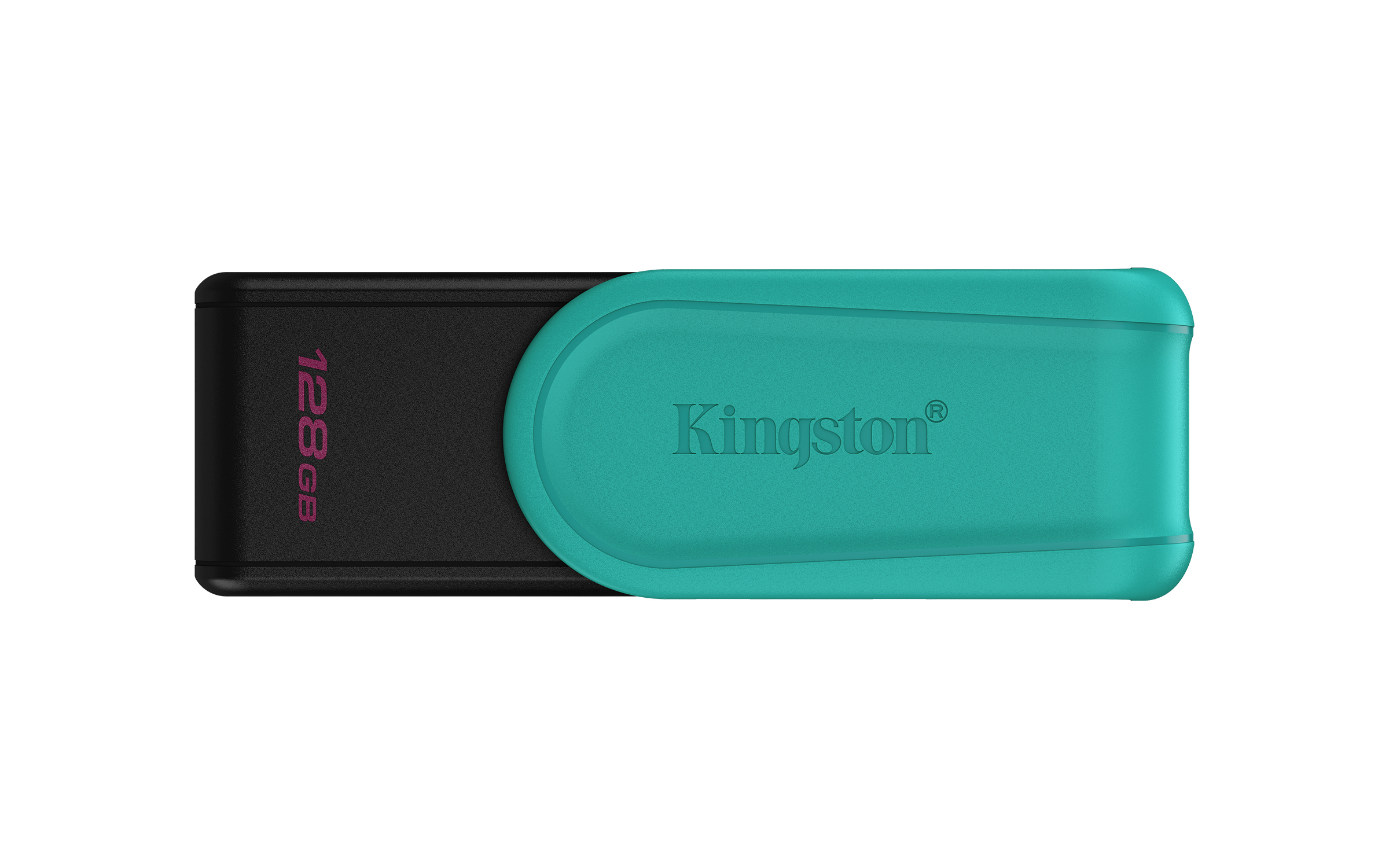 Kingston Technology DataTraveler 128GB Portable USB 3.2 Gen 1 Exodia S (Noir/Turquoise)