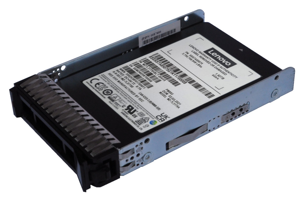 Lenovo 4XB7A87528 disque SSD 7,68 To 2.5" Série ATA III V-NAND TLC Lenovo 4XB7A87528 disque SSD 7,68 To 2.5" Série ATA III V-NAND TLC