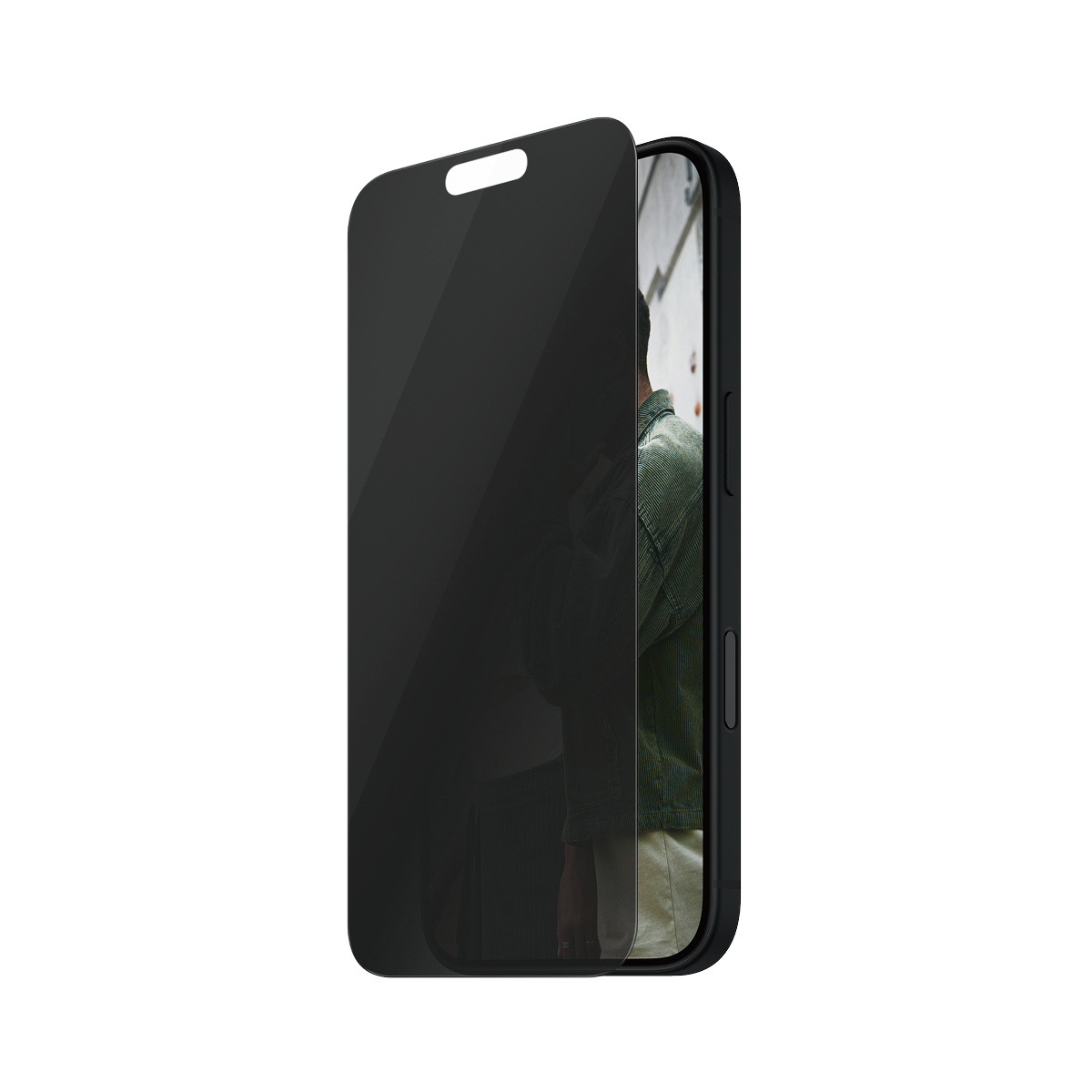 PanzerGlass SAFE. by ® Privacy Screen Protector iPhone 16 
