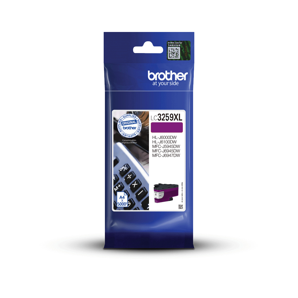 Brother LC3259XLMP Cartouche de toner 1 pièce(s) Original Magenta