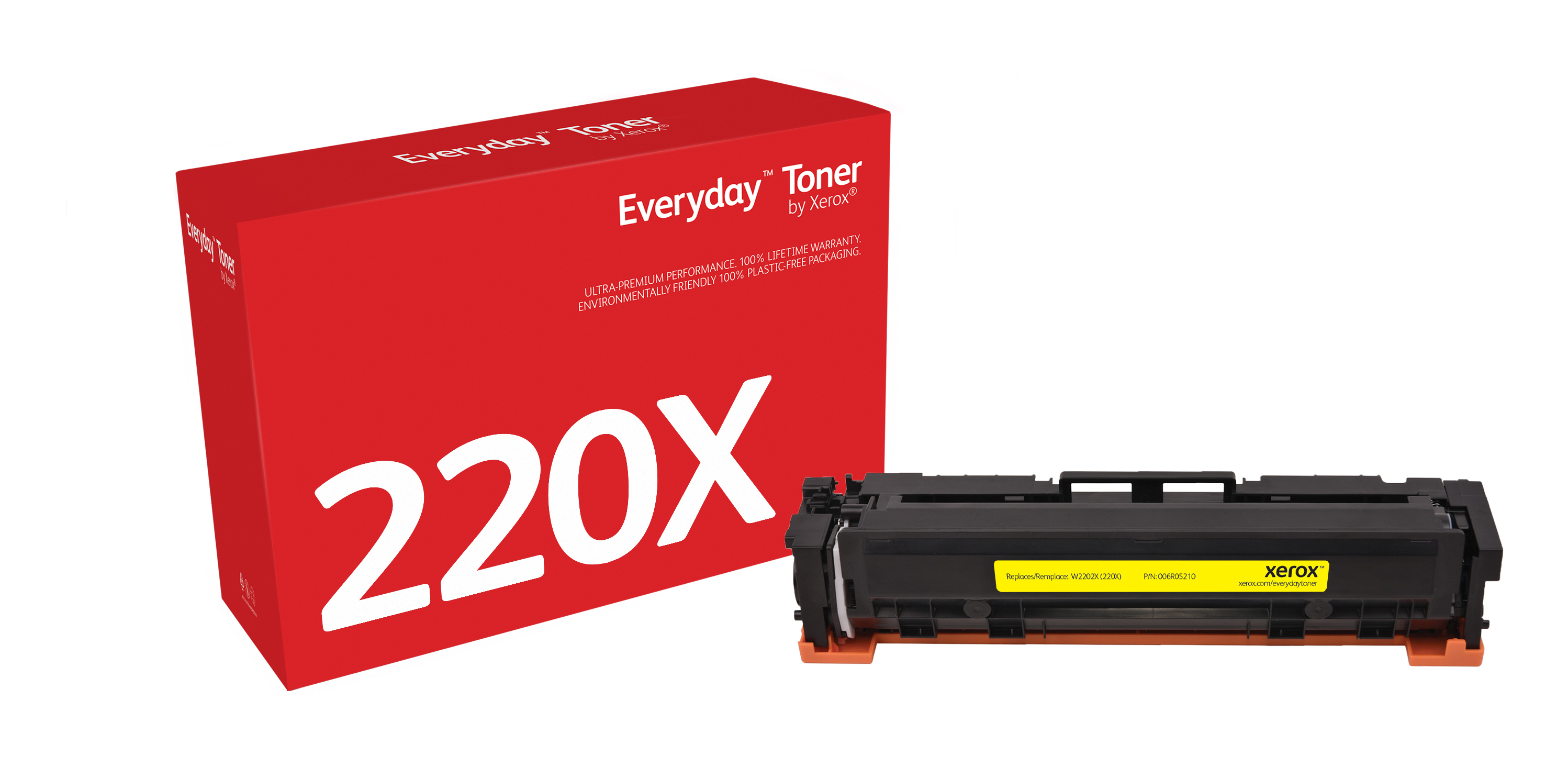 Toner Everyday™ _OEM_NAME_ Jaune de Xerox compatible avec HP 220X (W2202X), Grande capacité