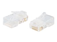 C2G RJ45 Cat5E Modular Plug for Flat Stranded Cable