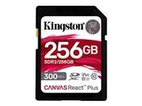 Kingston Technology Canvas React Plus 256 Go SD UHS-II Classe 10