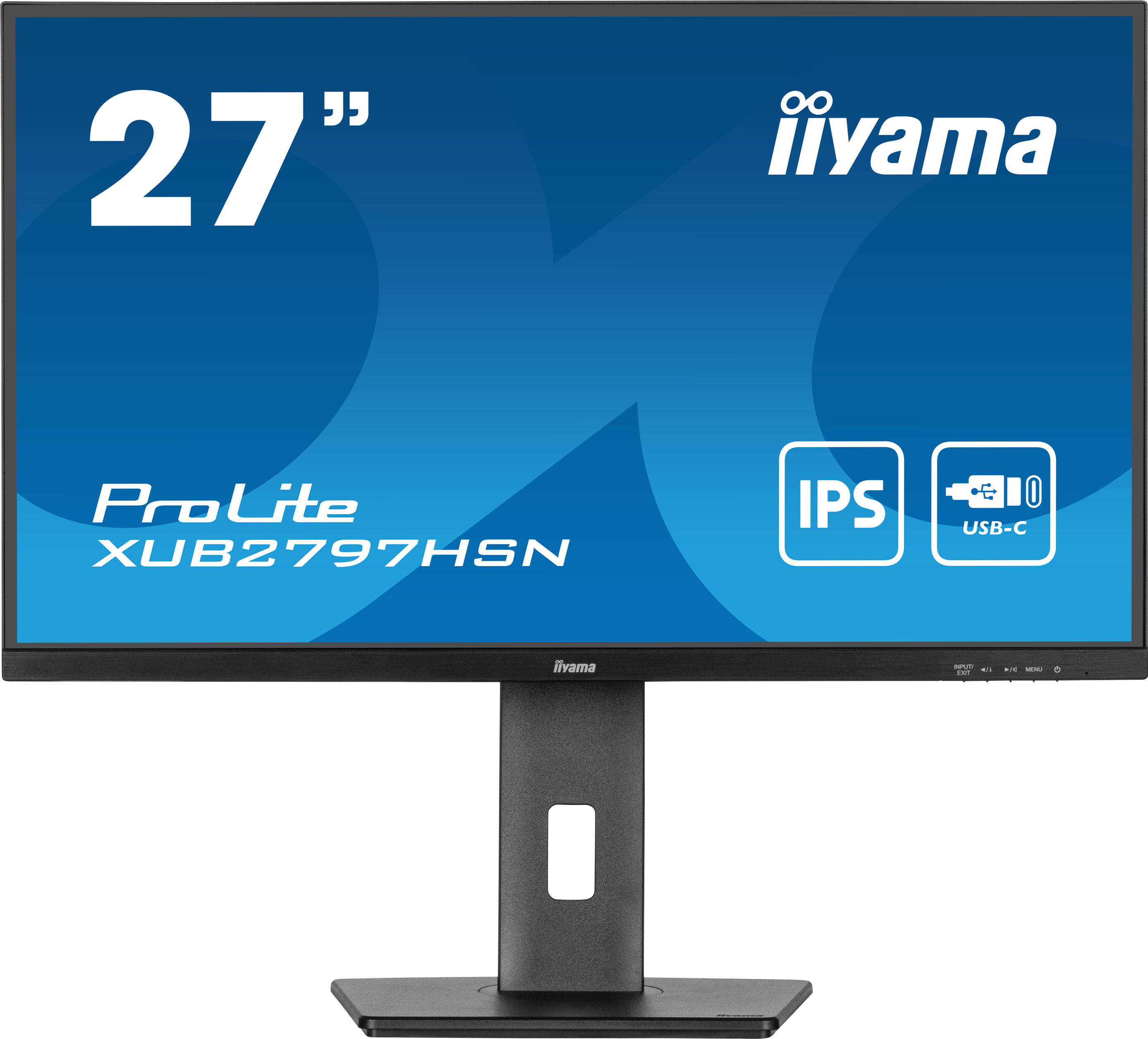 iiyama ProLite XUB2797HSN-B1 écran plat de PC 61 cm (24") 1920 x 1080 pixels 2K Ultra HD LED Noir iiyama ProLite XUB2797HSN-B1 écran plat de PC 61 cm (24") 1920 x 1080 pixels 2K Ultra HD LED Noir