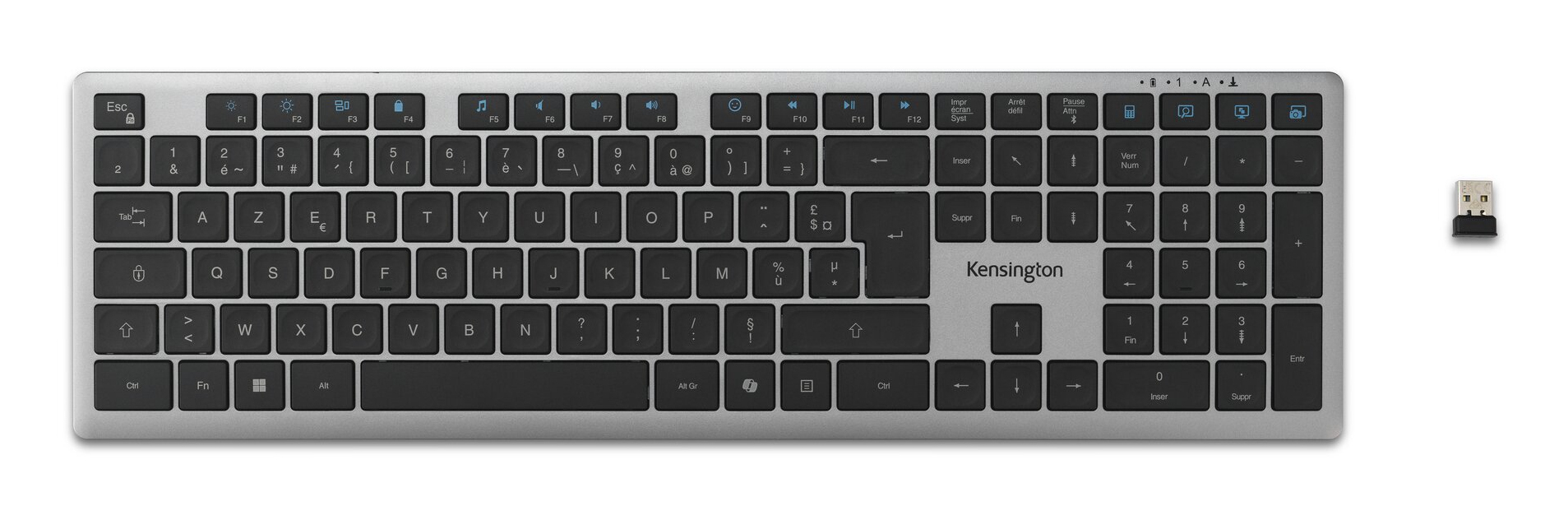 Kensington KB535 EQ Clavier rechargeable multi-appareils
