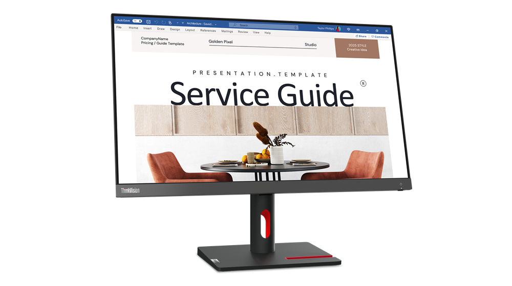 Lenovo ThinkVision S24i-30 LED display 60,5 cm (23.8") 1920 x 1080 pixels Full HD Noir Lenovo ThinkVision S24i-30 LED display 60,5 cm (23.8") 1920 x 1080 pixels Full HD Noir