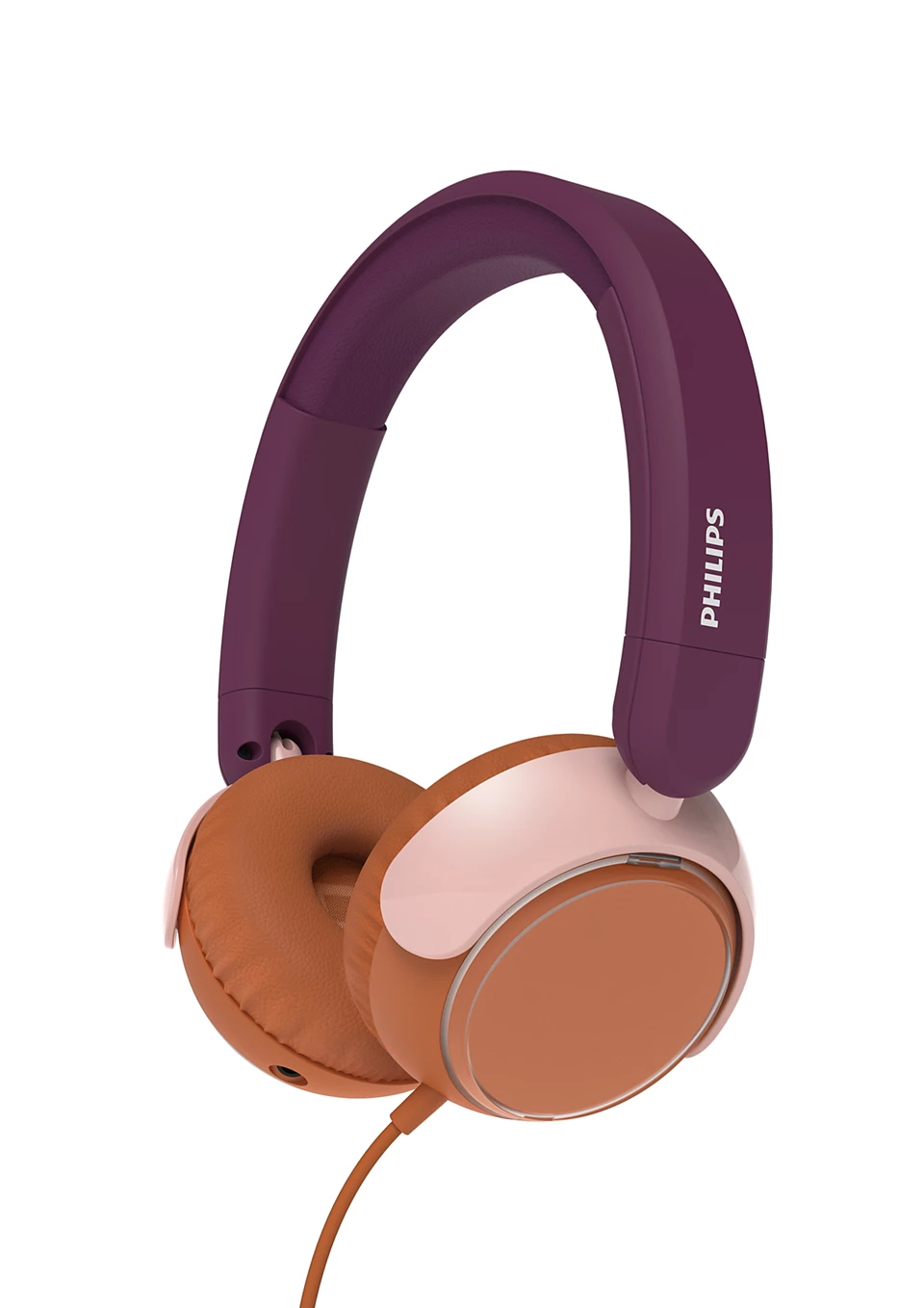 Philips 2000 series TAK2000MP/00 casque Casques Avec fil Arceau Appels/Musique USB Type-C Orange, Violet, Rose