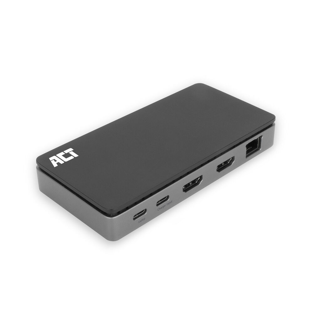 ACT AC7093 station d'accueil Avec fil USB 3.2 Gen 1 (3.1 Gen 1) Type-C Noir, Gris ACT AC7093 station d'accueil Avec fil USB 3.2 Gen 1 (3.1 Gen 1) Type-C Noir, Gris