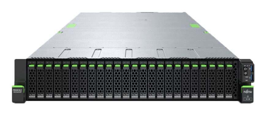 Fujitsu PRIMERGY RX2540 M7 serveur Rack (2 U) Intel® Xeon® Silver 4509Y 2,6 GHz 32 Go DDR5-SDRAM 900 W Fujitsu PRIMERGY RX2540 M7 serveur Rack (2 U) Intel® Xeon® Silver 4509Y 2,6 GHz 32 Go DDR5-SDRAM 900 W