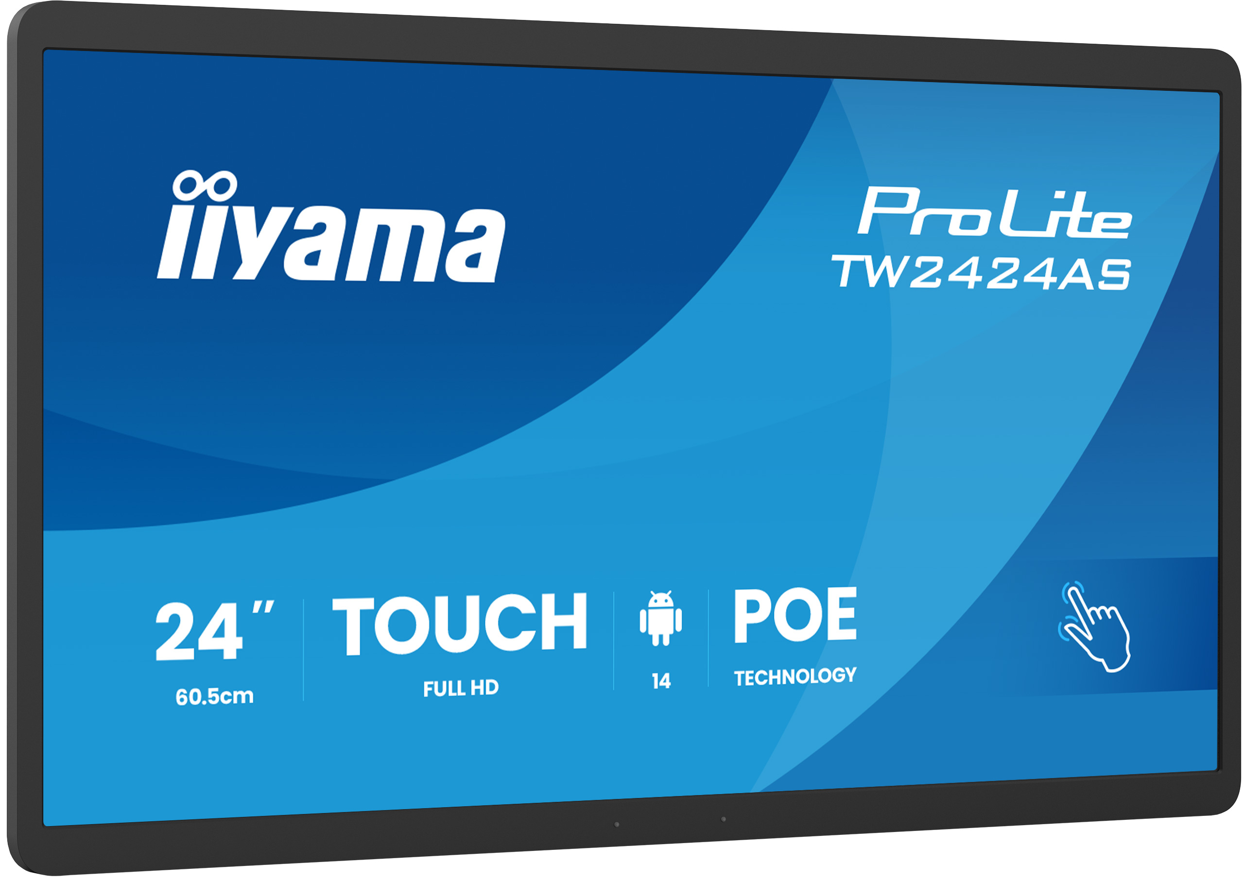 iiyama ProLite TW2424AS-B3P écran plat de PC 60,5 cm (23.8") Écran tactile