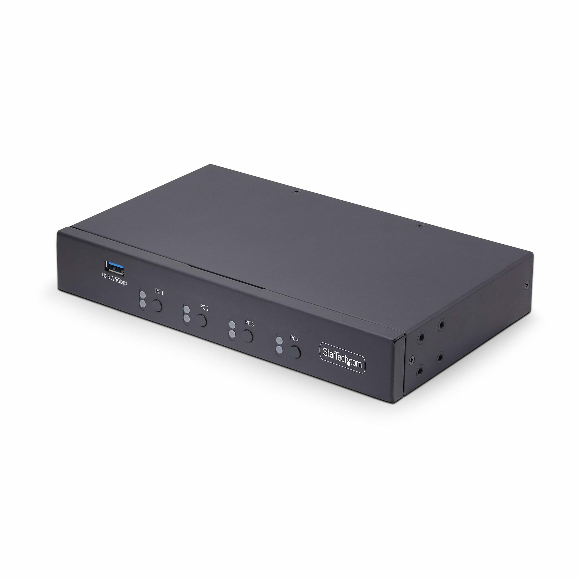 StarTech.com Switch KM à 4 Ports avec Itinérance de la Souris, Commutateur USB pour Clavier/Souris, Audio 3.5mm/ USB, Commutateur USB 3.0, Partage Périphérique pour 4 Ordinateurs, Conforme TAA StarTech.com Switch KM à 4 Ports avec Itinérance de la Souris, Commutateur USB pour Clavier/Souris, Audio 3.5mm/ USB, Commutateur USB 3.0, Partage Périphérique pour 4 Ordinateurs, Conforme TAA