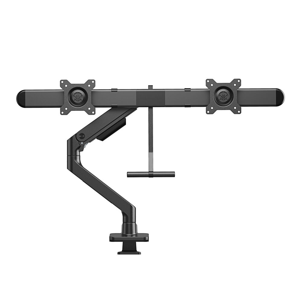 ACT Bras double moniteur office premium, avec vérin à gaz, barre transversale ACT Bras double moniteur office premium, avec vérin à gaz, barre transversale