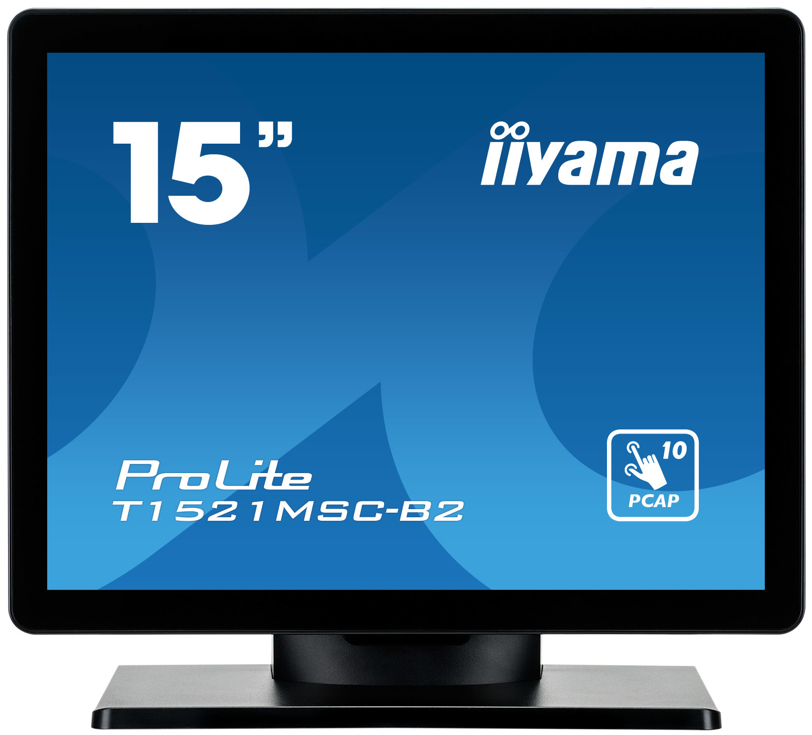 iiyama ProLite T1521MSC-B2 écran plat de PC 38,1 cm (15") 1024 x 768 pixels XGA LED Écran tactile Dessus de table Noir iiyama ProLite T1521MSC-B2 écran plat de PC 38,1 cm (15") 1024 x 768 pixels XGA LED Écran tactile Dessus de table Noir