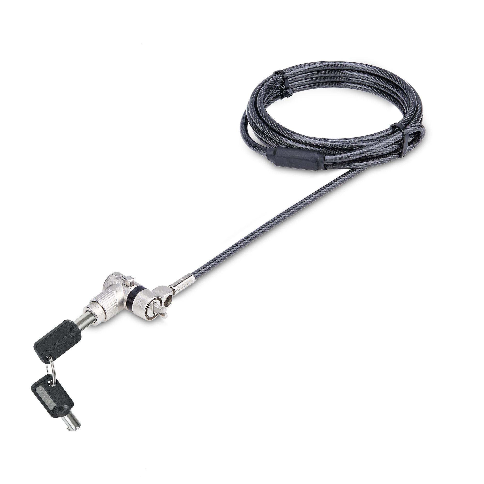 StarTech.com Câble Antivol pour Ordinateur Portable de 2m - Câble de Sécurité pour PC Compatible avec Noble Wedge/Nano/K-Slot, Câble de Verrouillage à Clé, Câble Antivol en Acier au Carbone Résistant aux Coupures StarTech.com Câble Antivol pour Ordinateur Portable de 2m - Câble de Sécurité pour PC Compatible avec Noble Wedge/Nano/K-Slot, Câble de Verrouillage à Clé, Câble Antivol en Acier au Carbone Résistant aux Coupures