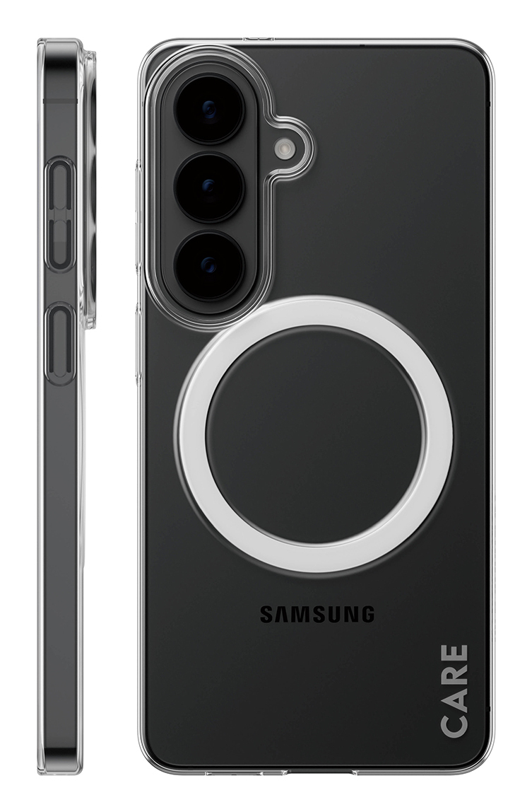 PanzerGlass CARE™ by ® SL1M Case Transparent w. Qi Samsung Galaxy S26 coque de protection pour téléphones portables 16 cm (6.3") Housse