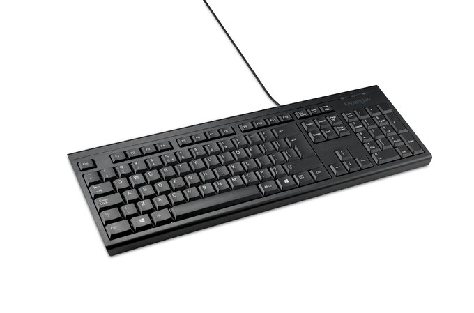 Kensington KB100 EQ clavier maison/bureau USB QWERTY Italien Noir Kensington KB100 EQ clavier maison/bureau USB QWERTY Italien Noir