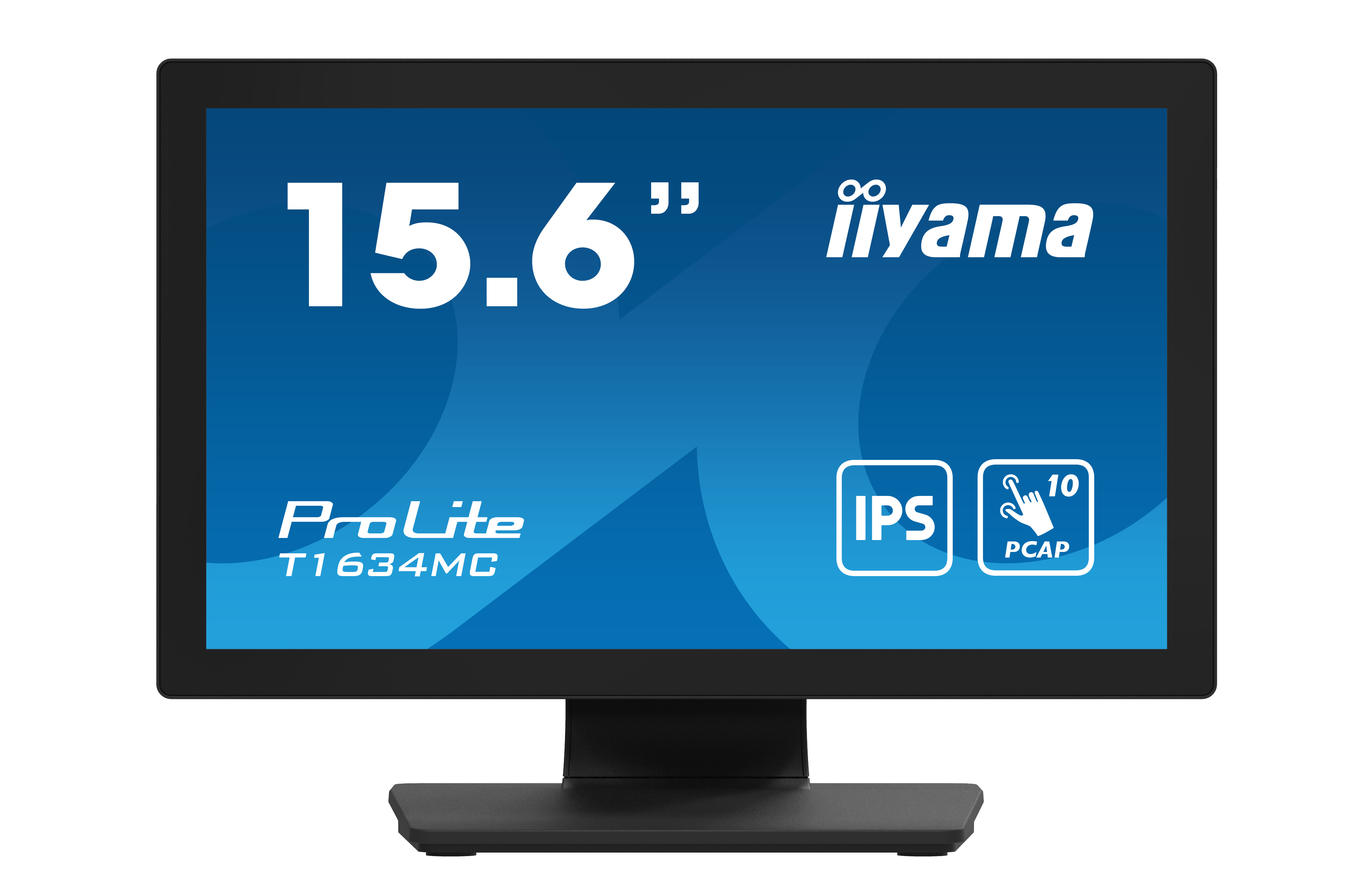 iiyama ProLite T1634MC-B1S écran plat de PC 39,6 cm (15.6") 1920 x 1080 pixels Full HD LED Écran tactile Noir iiyama ProLite T1634MC-B1S écran plat de PC 39,6 cm (15.6") 1920 x 1080 pixels Full HD LED Écran tactile Noir