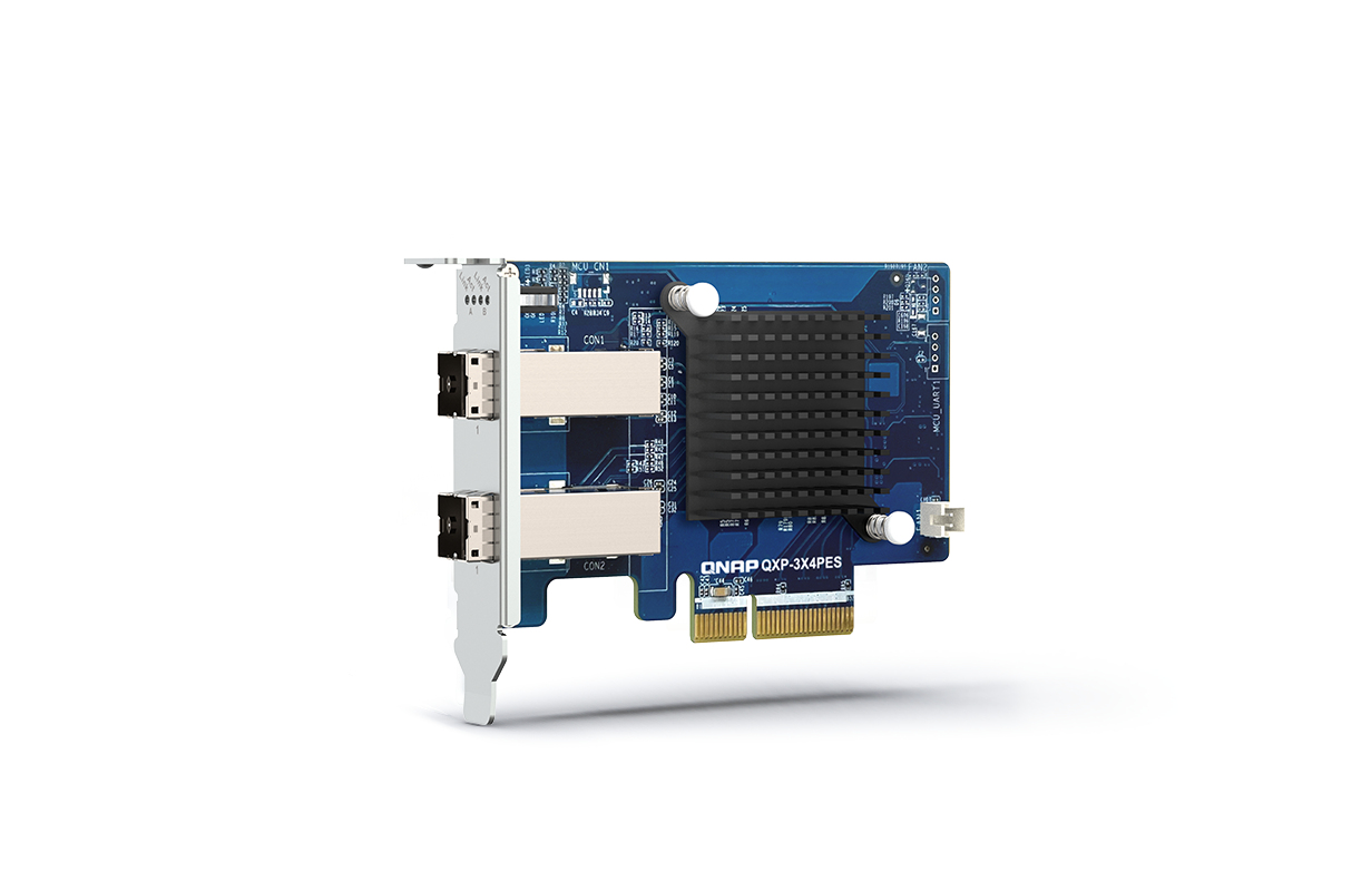 QNAP QXP-3X4PES carte réseau Interne 32000 Mbit/s QNAP QXP-3X4PES carte réseau Interne 32000 Mbit/s