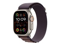 Apple WATCH 49 INDIGO ALP M Bande Polyester recyclé, Spandex, Titane Apple WATCH 49 INDIGO ALP M Bande Polyester recyclé, Spandex, Titane