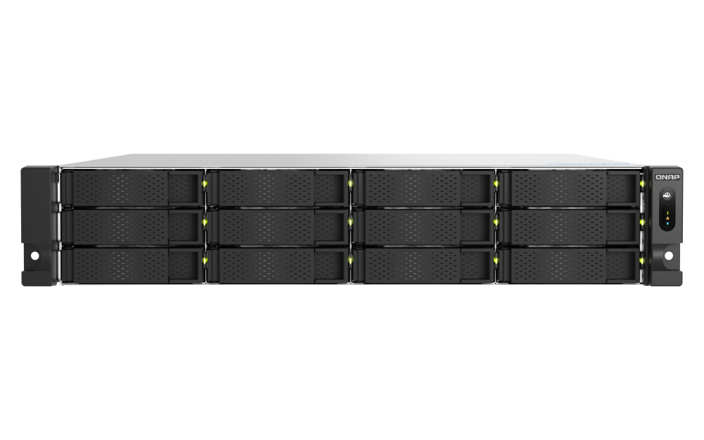 QNAP TS-H1277AXU-RP NAS Rack (2 U) Intel Xeon E E-2136 32 Go DDR4 168 To HDD QuTS hero Noir QNAP TS-H1277AXU-RP NAS Rack (2 U) Intel Xeon E E-2136 32 Go DDR4 168 To HDD QuTS hero Noir