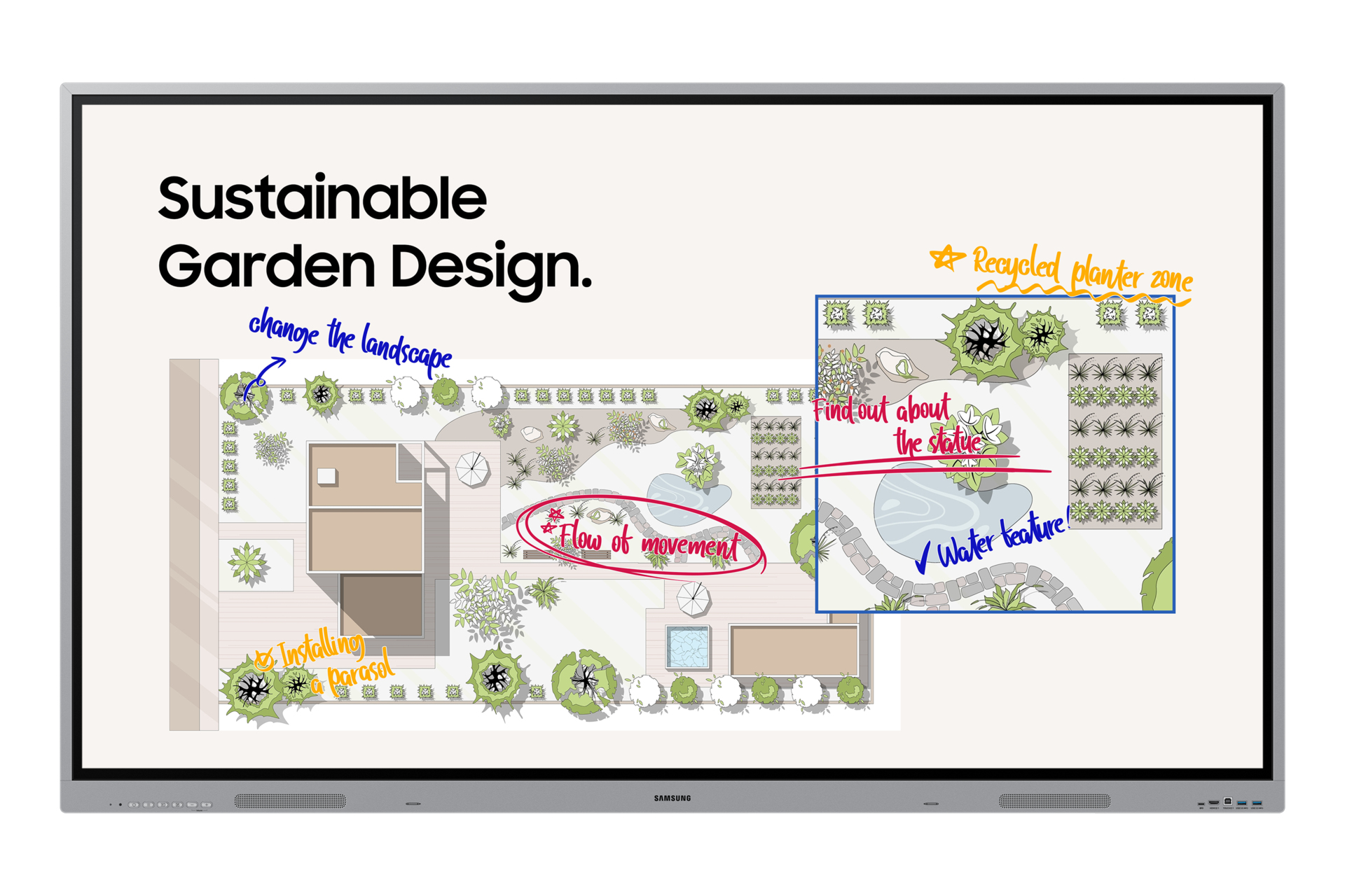 Samsung Affichage interactif WEFX