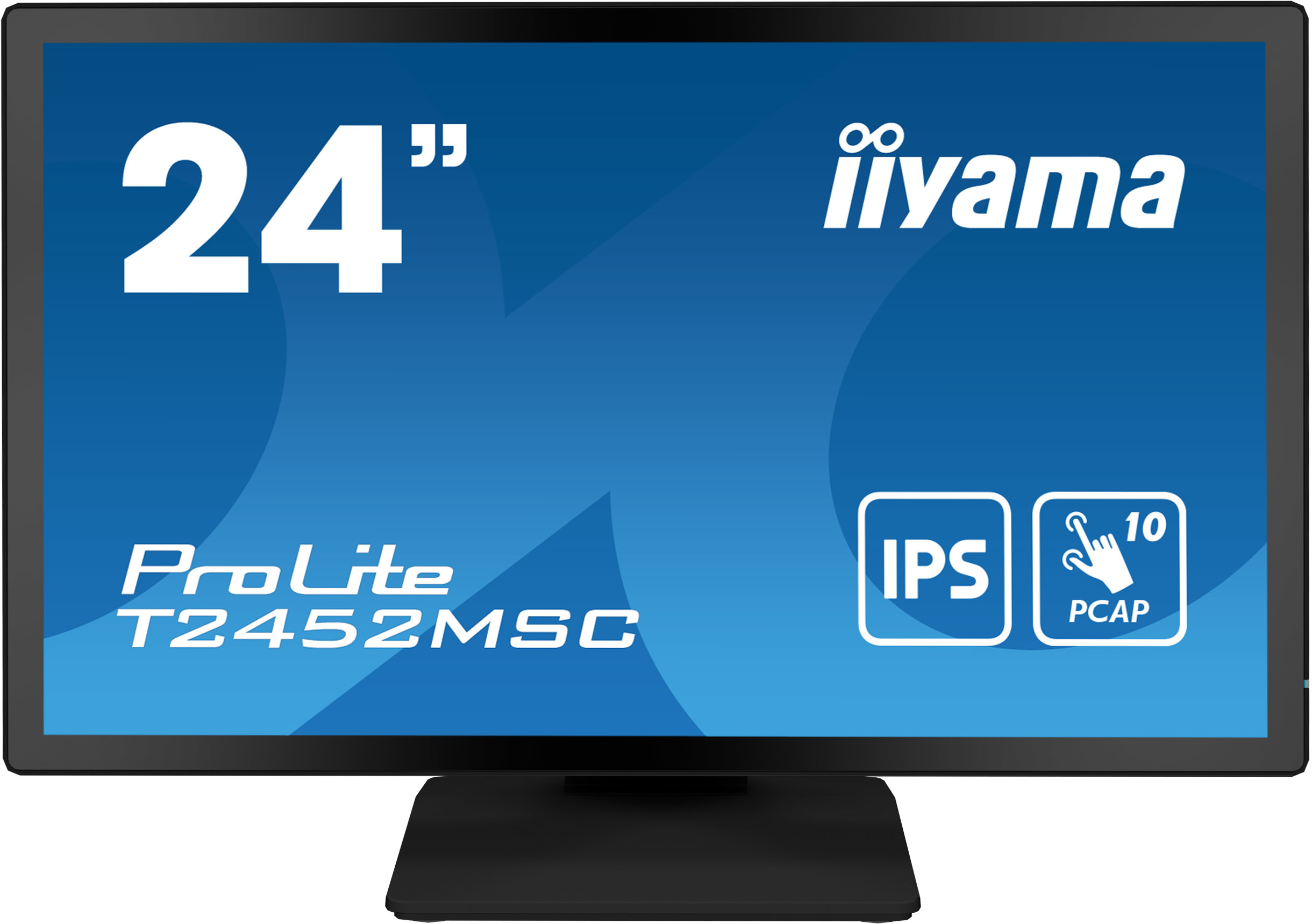 iiyama ProLite T2452MSC-B1 écran plat de PC 60,5 cm (23.8") 1920 x 1080 pixels Full HD LCD Écran tactile Multi-utilisateur Noir