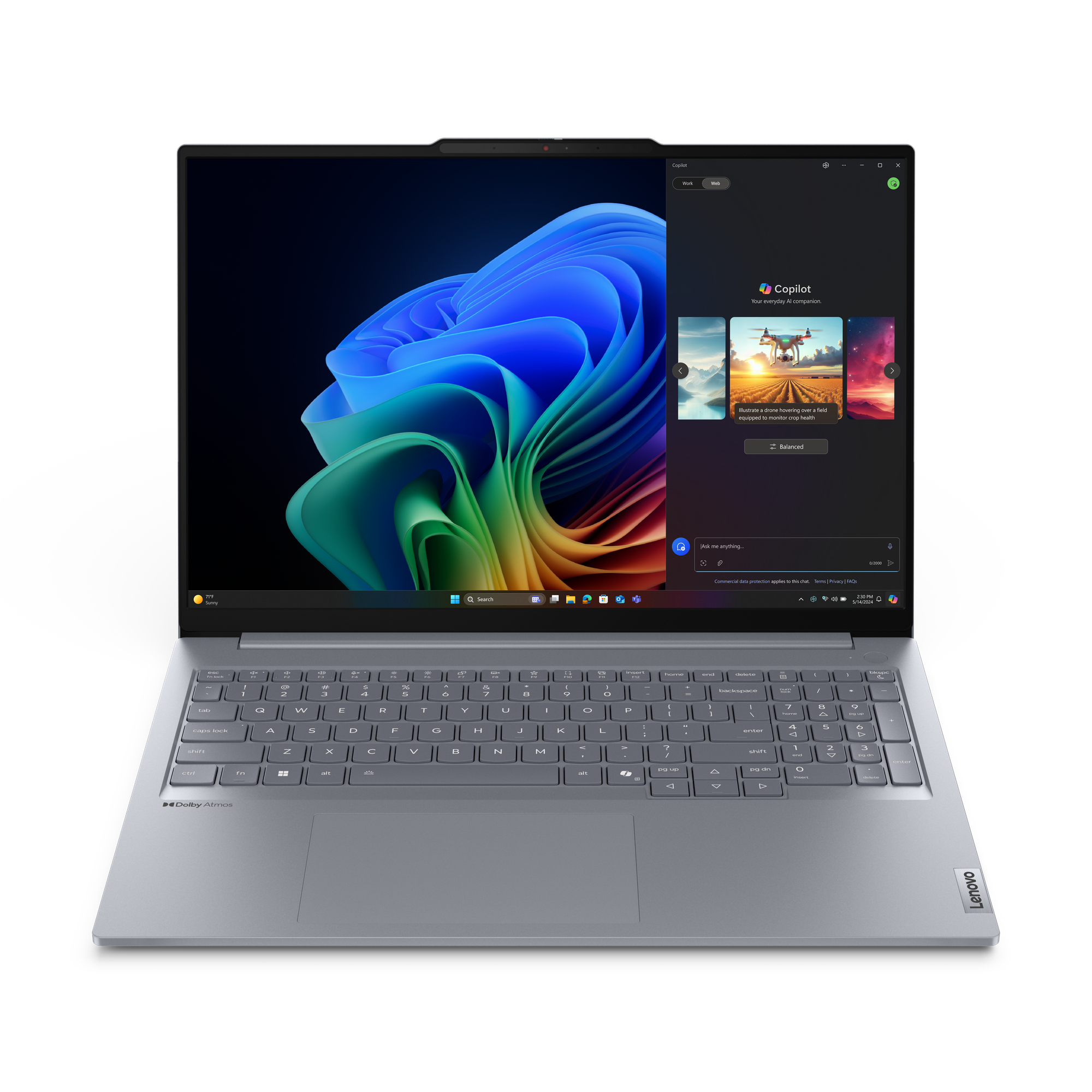 Lenovo ThinkBook 16 G7 QOY Qualcomm Snapdragon X1P-42-100 Ordinateur portable 40,6 cm (16") WUXGA 32 Go LPDDR5x-SDRAM 1 To SSD Wi-Fi 7 (802.11be) Windows 11 Pro Gris Lenovo ThinkBook 16 G7 QOY Qualcomm Snapdragon X1P-42-100 Ordinateur portable 40,6 cm (16") WUXGA 32 Go LPDDR5x-SDRAM 1 To SSD Wi-Fi 7 (802.11be) Windows 11 Pro Gris