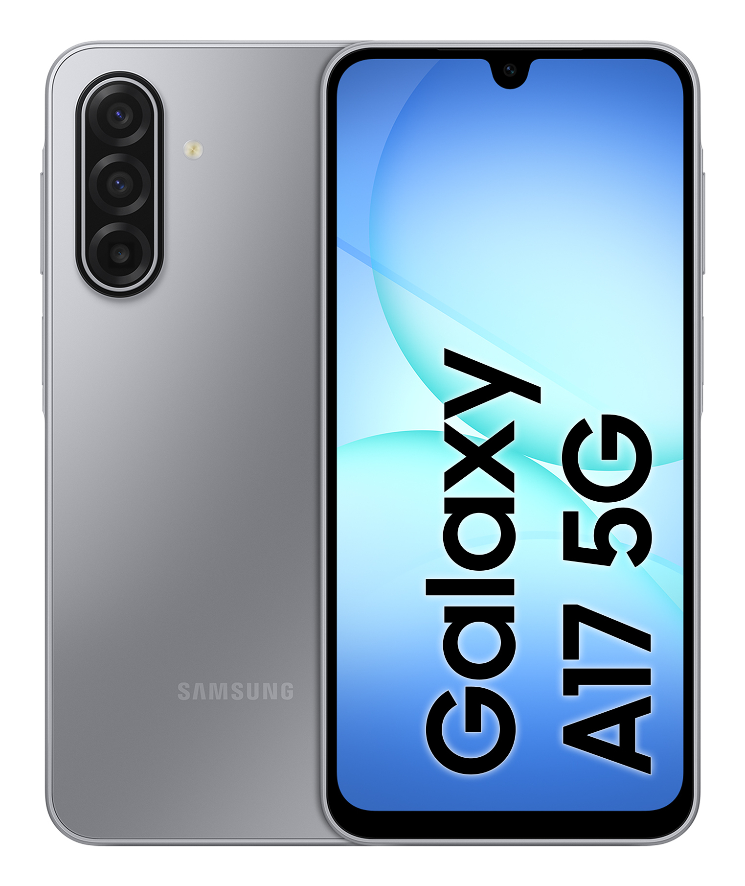 Samsung Galaxy A17 5G 17 cm (6.7") Double SIM hybride Android 15 USB Type-C 128 Go 5000 mAh Gris