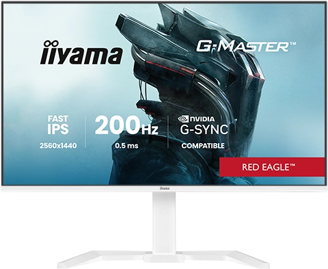 iiyama G-MASTER GB2771QSU-W1 écran plat de PC 68,6 cm (27") 2560 x 1440 pixels Wide Quad HD Blanc