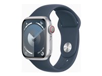 Apple Watch Series 9 41 mm Numérique 352 x 430 pixels Écran tactile 4G Argent Wifi GPS (satellite) Apple Watch Series 9 41 mm Numérique 352 x 430 pixels Écran tactile 4G Argent Wifi GPS (satellite)