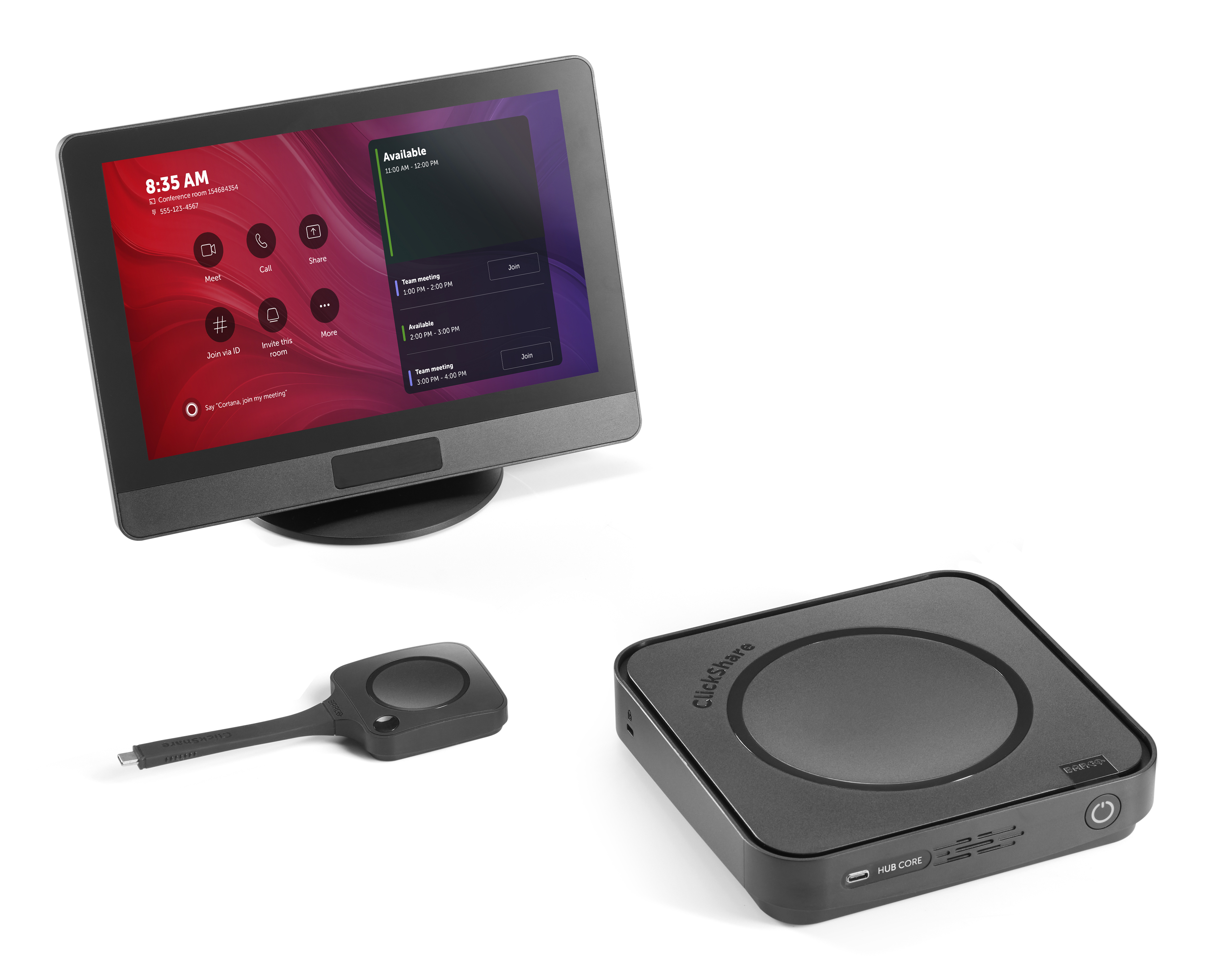 Barco ClickShare Hub Core système de vidéo conférence Ethernet/LAN Système de gestion des services de vidéoconférence