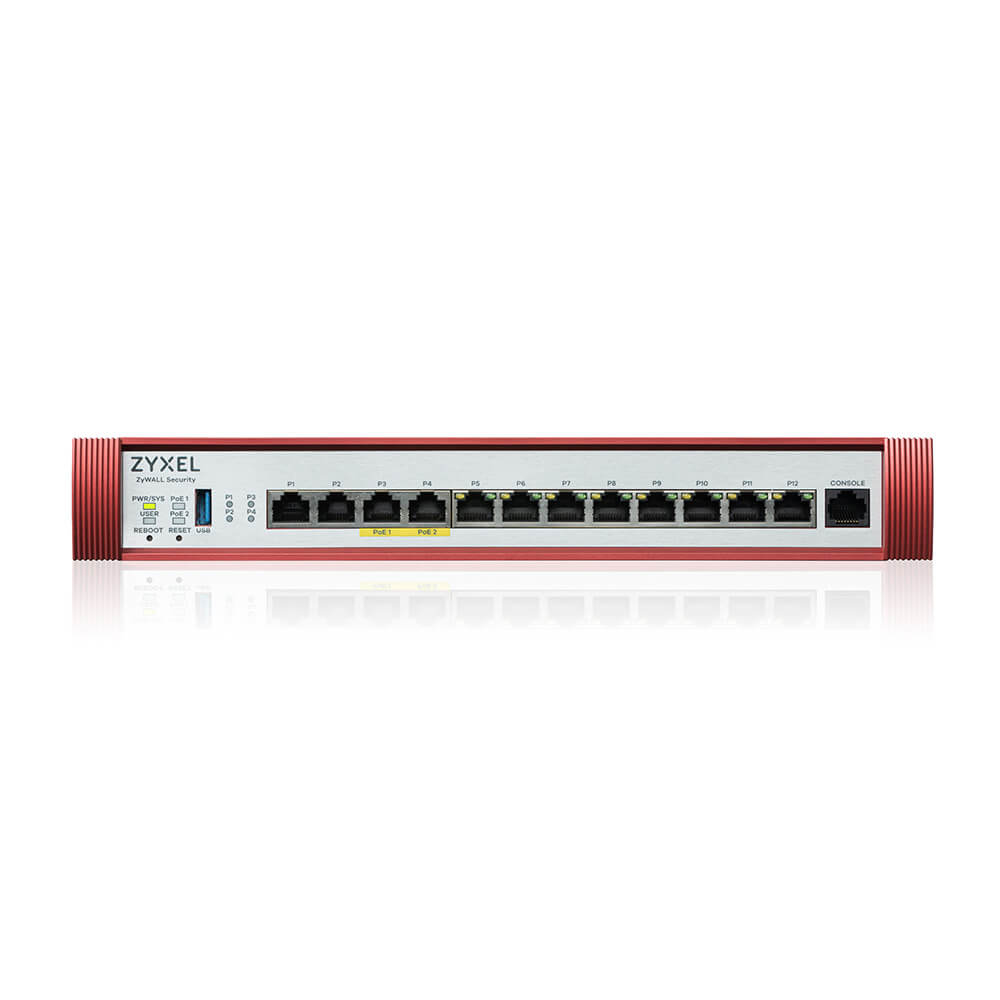Zyxel USG FLEX 500H pare-feux (matériel) 10000 Mbit/s Zyxel USG FLEX 500H pare-feux (matériel) 10000 Mbit/s