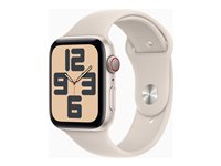 Apple Watch SE OLED 44 mm Numérique 368 x 448 pixels Écran tactile 4G Beige Wifi GPS (satellite) Apple Watch SE OLED 44 mm Numérique 368 x 448 pixels Écran tactile 4G Beige Wifi GPS (satellite)