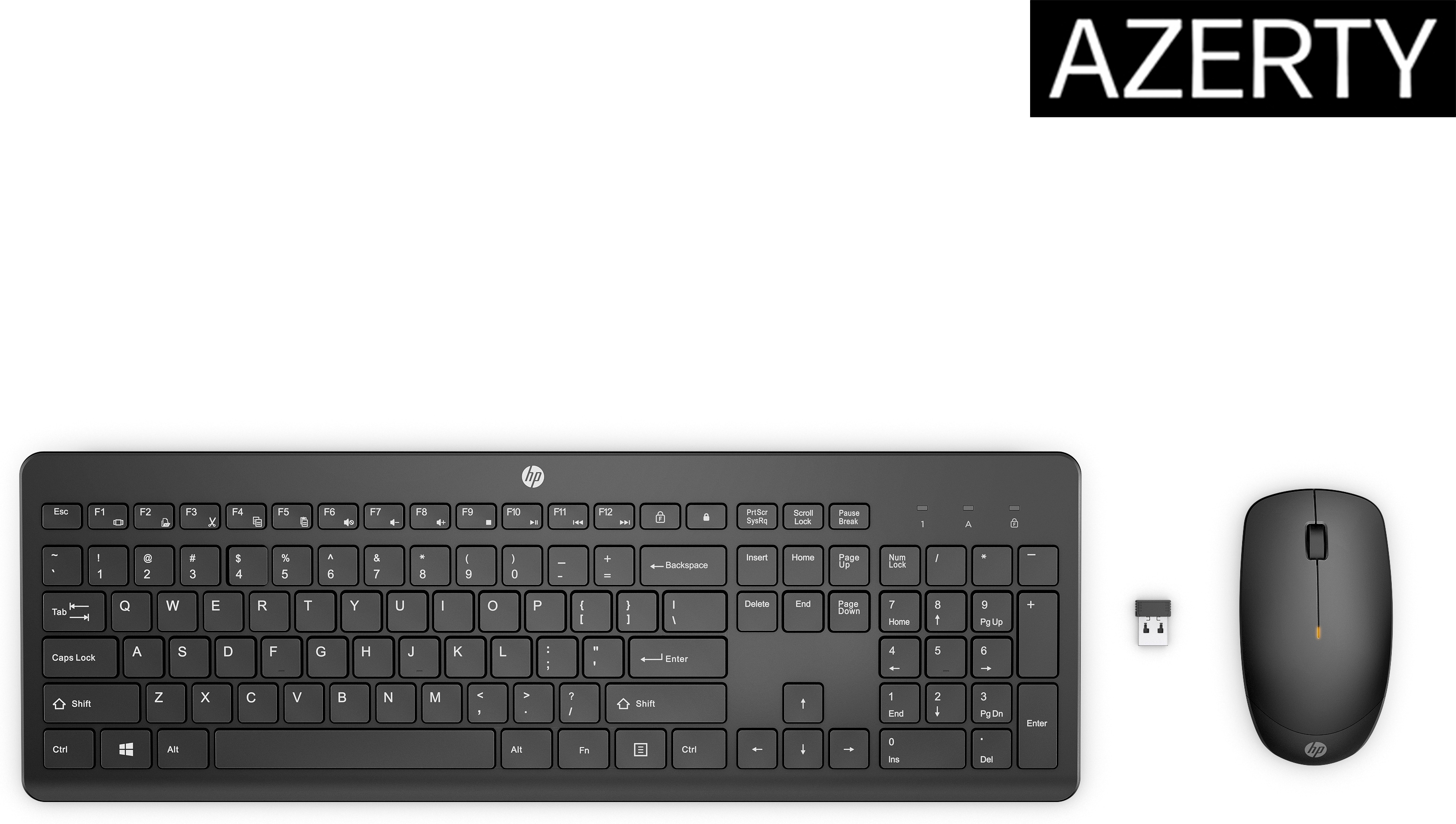 HP Ensemble clavier et souris sans fil 650 HP Ensemble clavier et souris sans fil 650