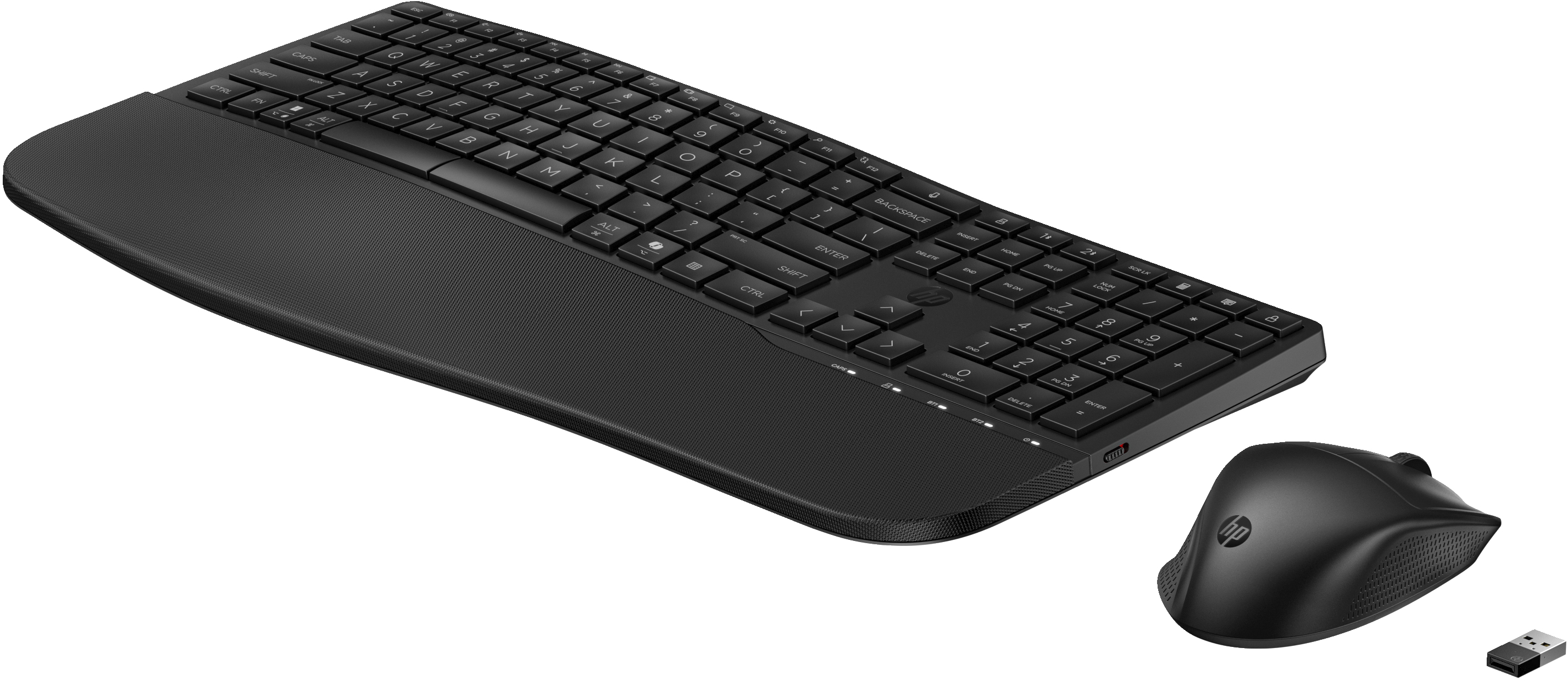 HP 685 Comfort Dual-Mode Keyboard and Mouse Combo HP 685 Comfort Dual-Mode Keyboard and Mouse Combo
