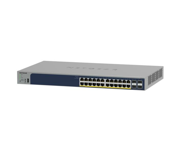 NETGEAR GS752TPP Géré L2/L3/L4 Gigabit Ethernet (10/100/1000) Connexion Ethernet, supportant l'alimentation via ce port (PoE) Gris NETGEAR GS752TPP Géré L2/L3/L4 Gigabit Ethernet (10/100/1000) Connexion Ethernet, supportant l'alimentation via ce port (PoE) Gris