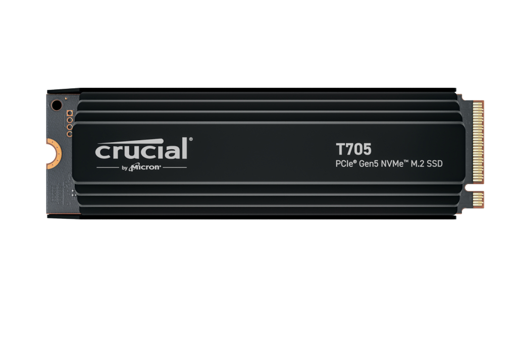 Crucial CT4000T705SSD5 disque SSD M.2 4 To PCI Express 5.0 NVMe Crucial CT4000T705SSD5 disque SSD M.2 4 To PCI Express 5.0 NVMe