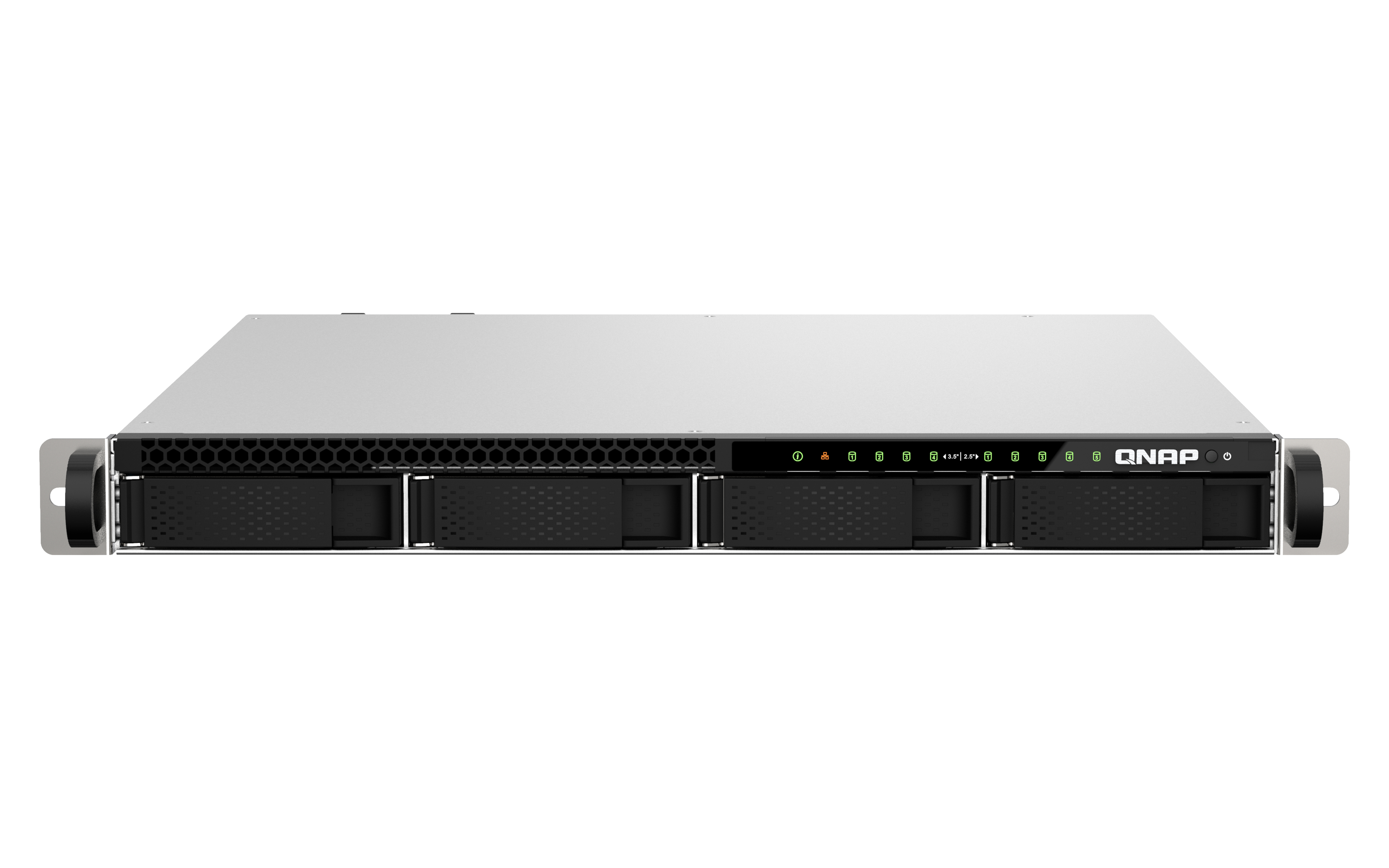 QNAP TS-h987XU-RP NAS Rack (1 U) Intel Xeon E E-2334 16 Go DDR4 QuTS hero Noir, Argent QNAP TS-h987XU-RP NAS Rack (1 U) Intel Xeon E E-2334 16 Go DDR4 QuTS hero Noir, Argent