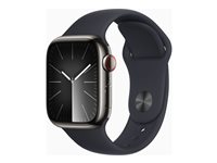 Apple Watch Series 9 41 mm Numérique 352 x 430 pixels Écran tactile 4G Graphite Wifi GPS (satellite)