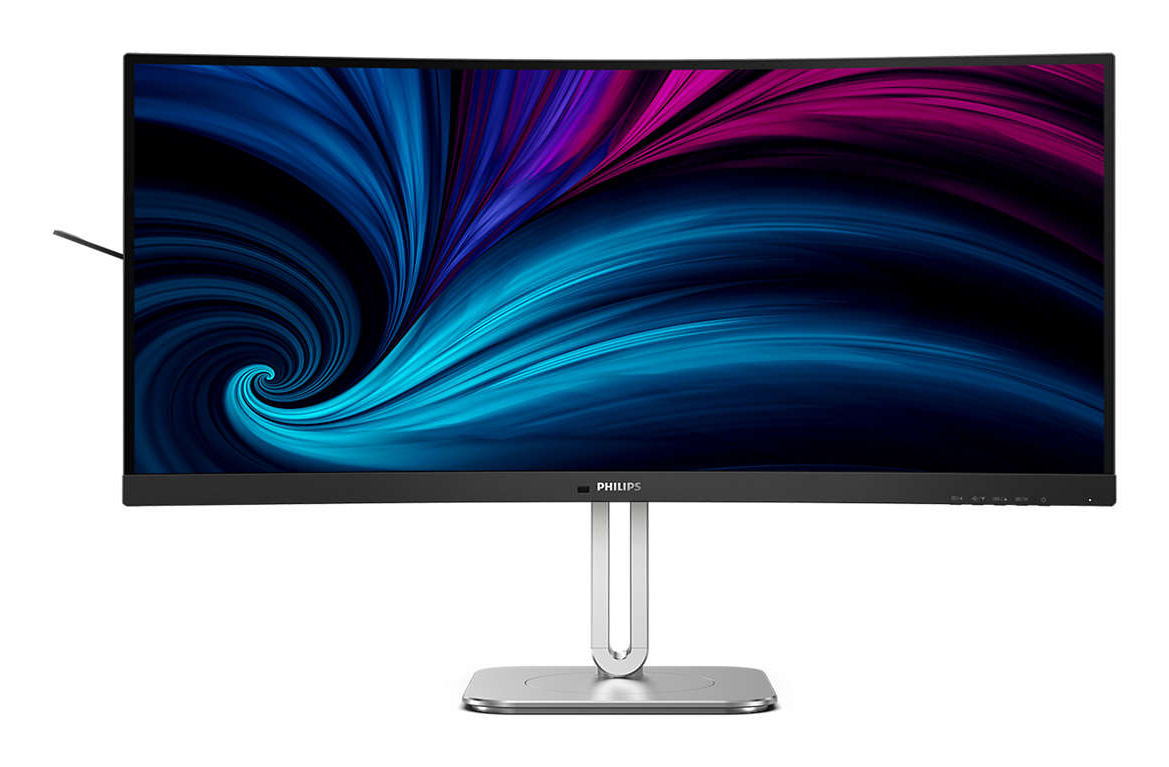 Philips 5000 series 34B2U5600C/00 écran plat de PC 86,4 cm (34") 3440 x 1440 pixels Dual QHD LCD Gris Philips 5000 series 34B2U5600C/00 écran plat de PC 86,4 cm (34") 3440 x 1440 pixels Dual QHD LCD Gris