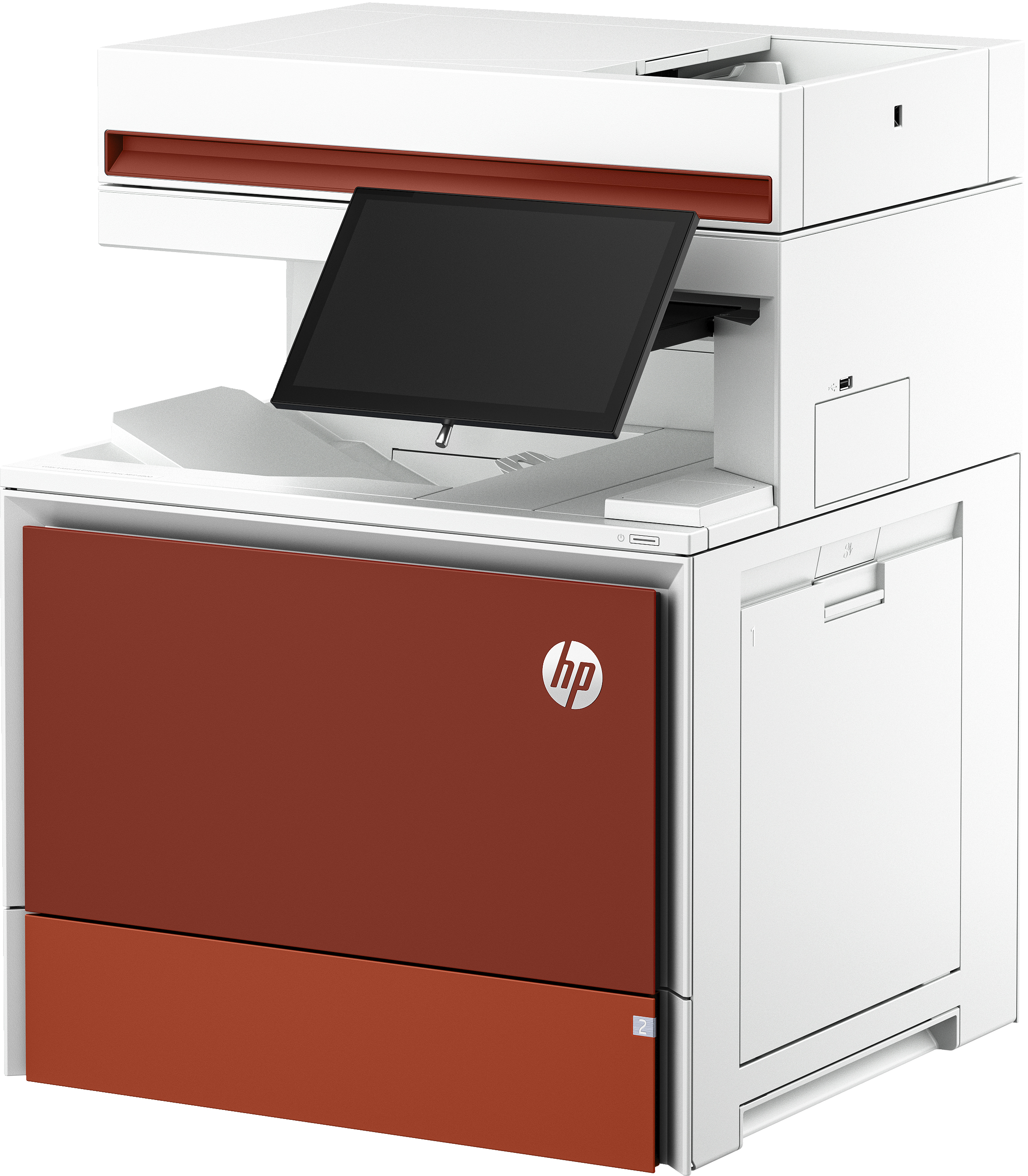 HP Color LaserJet Enterprise Flow Imprimante multifonction 6800zf, Impression, copie, scan, fax, Flow. Écran tactile. Agrafage. Cartouche TerraJet HP Color LaserJet Enterprise Flow Imprimante multifonction 6800zf, Impression, copie, scan, fax, Flow. Écran tactile. Agrafage. Cartouche TerraJet