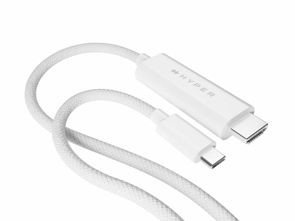 Targus HD6007WHGL câble HDMI 2,5 m HDMI Type A (Standard) Blanc Targus HD6007WHGL câble HDMI 2,5 m HDMI Type A (Standard) Blanc