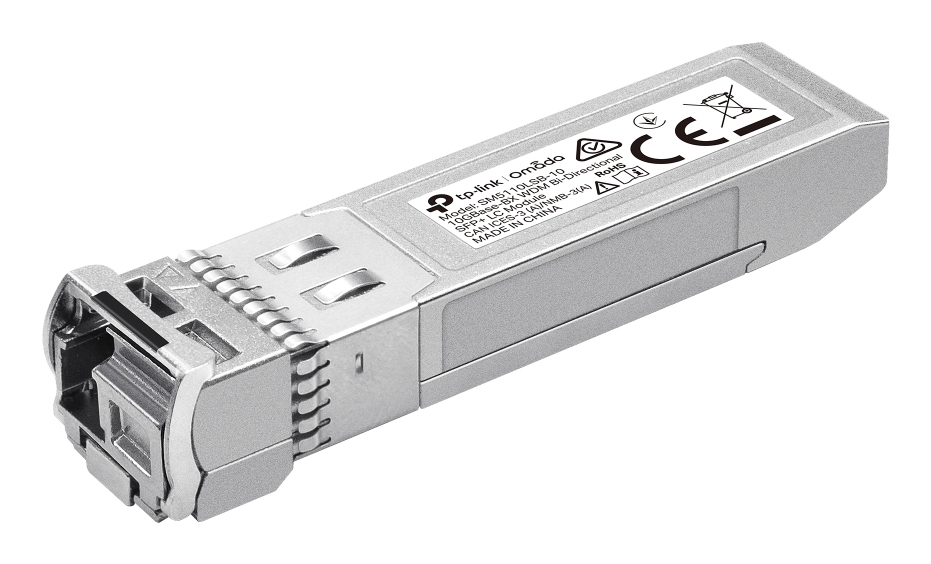 TP-Link Omada SM5110LSB-10 module émetteur-récepteur de réseau Fibre optique 10312 Mbit/s SFP+