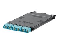 Panduit FHCZO-12-10U adaptateur de fibres optiques LC/MPO 1 pièce(s) Couleur aqua, Noir Panduit FHCZO-12-10U adaptateur de fibres optiques LC/MPO 1 pièce(s) Couleur aqua, Noir