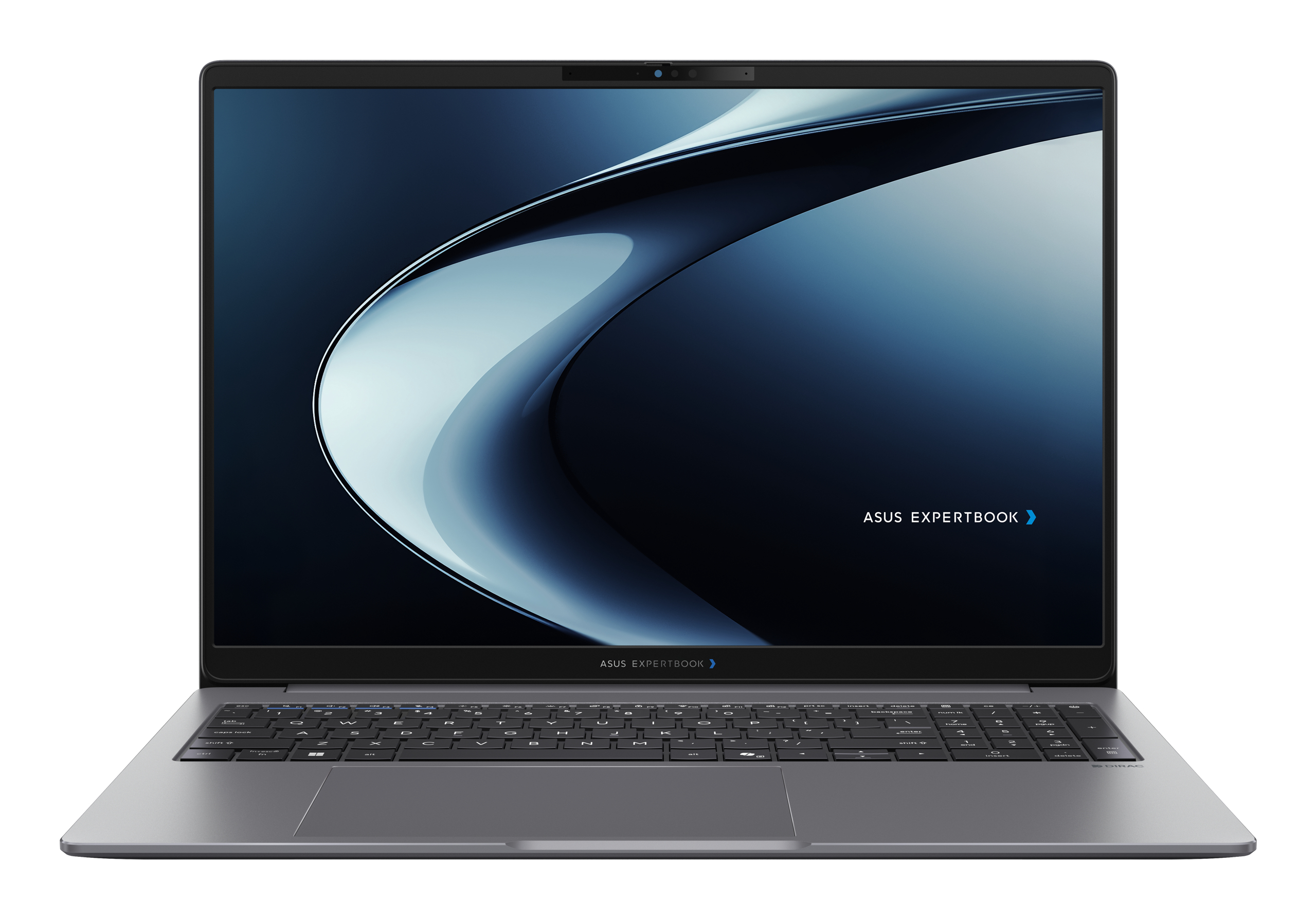 ASUS ExpertBook P5 G2 PM5606CGA-PL0038X Copilot+ PC AMD Ryzen AI 7 445 Ordinateur portable 40,6 cm (16") WQXGA 32 Go DDR5-SDRAM 1 To SSD Wi-Fi 7 (802.11be) Windows 11 Pro Belge Gris