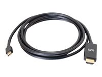 C2G 3ft Mini DisplayPort Male to HDMI Male Passive Adapter Cable