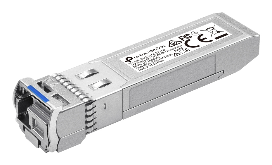 TP-Link Omada SM5110LSA-10 module émetteur-récepteur de réseau Fibre optique 10312 Mbit/s SFP+ TP-Link Omada SM5110LSA-10 module émetteur-récepteur de réseau Fibre optique 10312 Mbit/s SFP+
