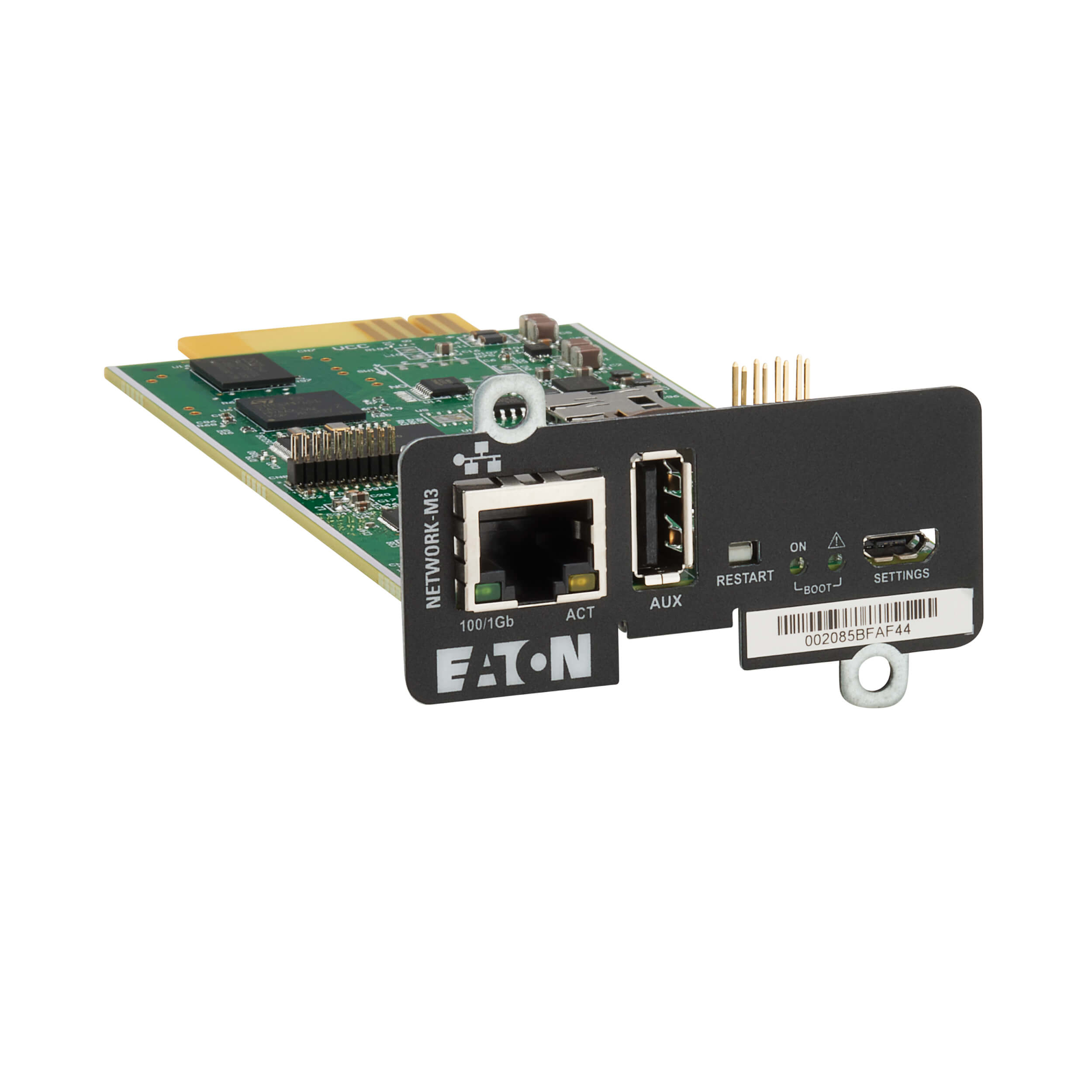 Eaton NETWORK-M3 carte réseau Interne Ethernet 1000 Mbit/s Eaton NETWORK-M3 carte réseau Interne Ethernet 1000 Mbit/s